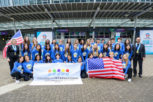 Columbus International Children's Choir won two gold medals at the 2024 World Choir Games